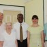 L-R) Founder of the American Museum of Finance in New York Mr. John Herzog and his wife Maria, Premier of Nevis and Minister of Finance Hon. Vance Amory, President of the New England Chapter of the Alexander Hamilton Awareness Society and her husband Tom