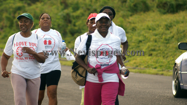 (Photo Gallery)- Nevis Renal Society "Walk-A-Thon" 2014