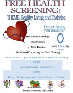 Diabetes day flyer new