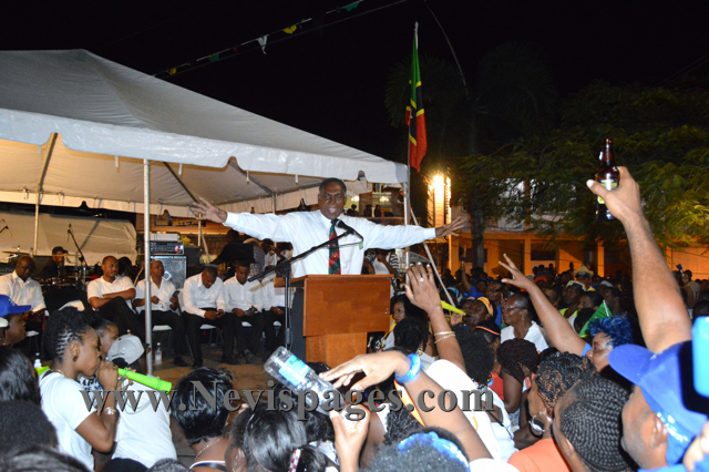 (Photo Gallery)- Team Unity Rally in Charlestown, Nevis