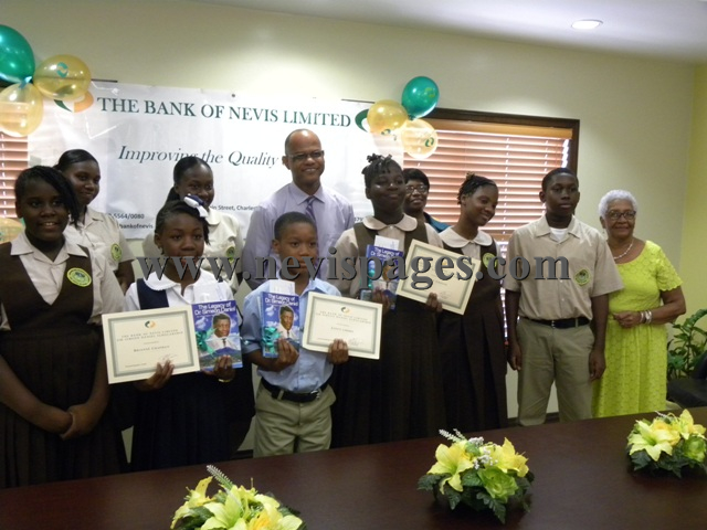 Good corporate citizen, Bank of Nevis Ltd donates three scholarships to deserving students