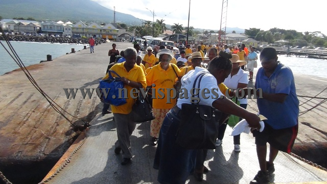 (Photo Gallery):Nevis’ Seniors Trip to St. Kitts
