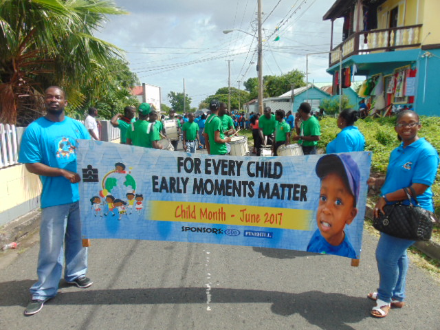 Hundreds Turn Out For Child Month Parade 2017