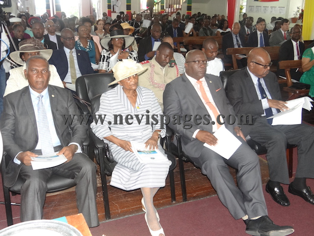 ( Photo Gallery ): State Service Celebration of the 34th Anniversary of Independence for St. Christopher & Nevis