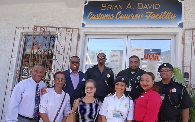 Photo Gallery: Customs Office Renamed to the Brian A. David Courier Facility