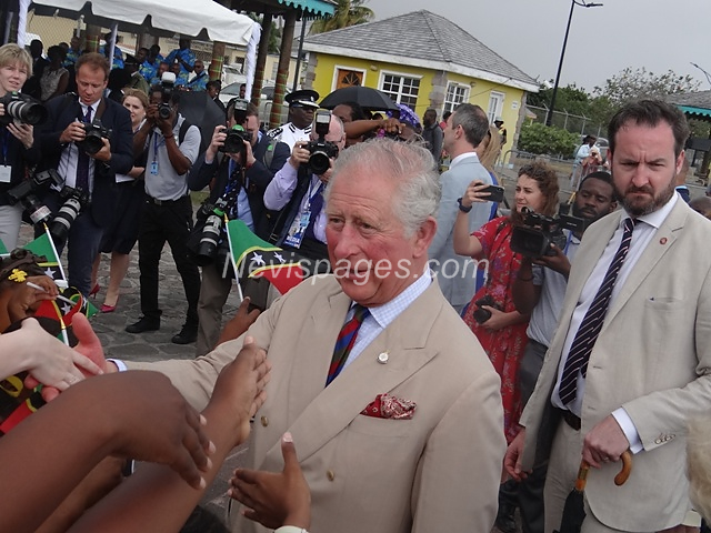 Photo Gallery: His Royal Highness and The Duchess of Cornwall visit Nevis