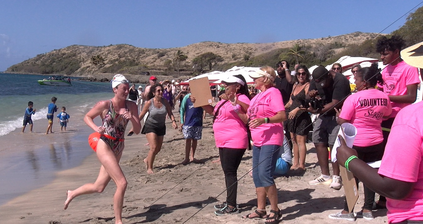 Swimming  : Jessica Harding-Marlin Wins Cross Channel Swim 2023