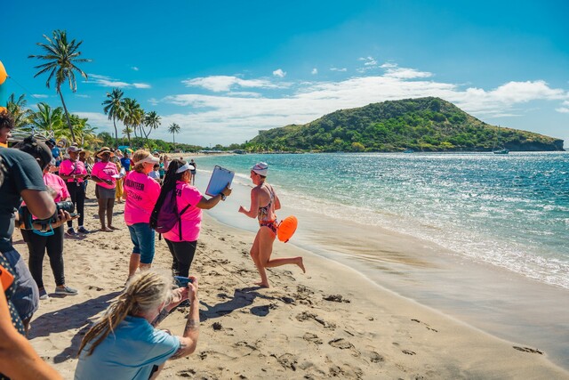 The 4.1 km Nevis to St Kitts Cross Channel Swim