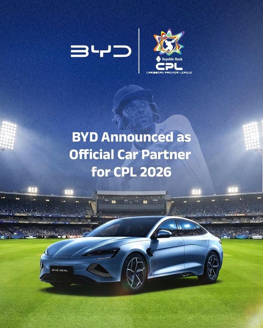 BYD Announced  as Official Car Partner of CPL 2026