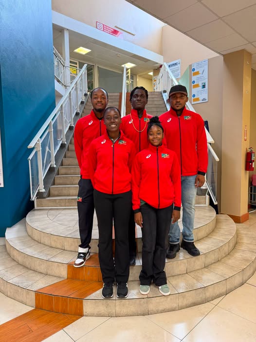 Athletics : Team St. Kitts and Nevis Departs for NACAC U18 & U23 Championships in Mexico