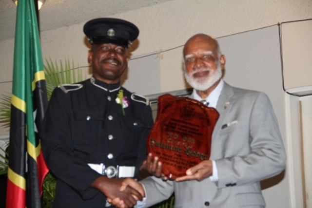 Traffic Police Officer named Top Constable for 2012 on Nevis