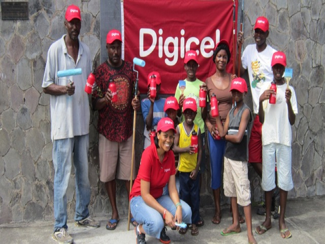 Digicel Adds Colour to Edgar T. Morris Primary