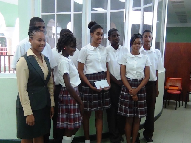 Bank of Nevis supports the Nevis Literary and Debating Society