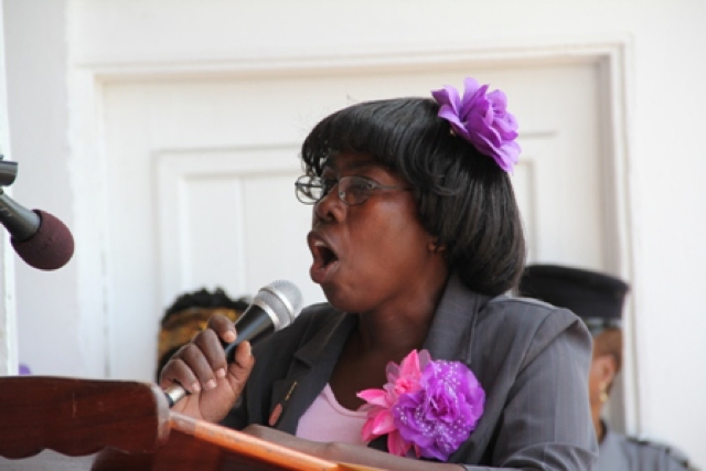 Leader of Voices of Women speaks out