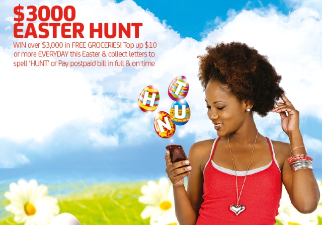 Win $3,000 in Free Groceries in Digicel’s Easter Hunt Promotion!