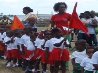 Red House wins at Inez France Preschool Sports Meet