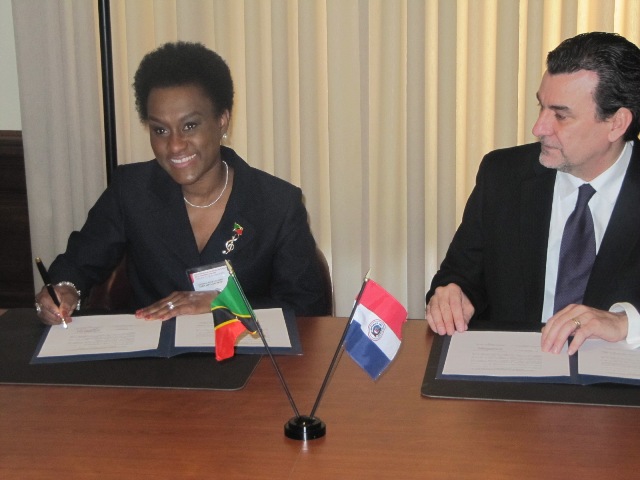 St. Kitts and Nevis Establishes Diplomatic Ties with Paraguay