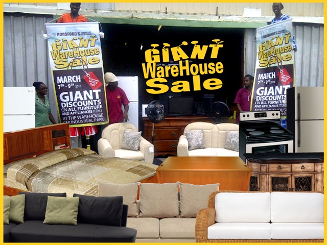 Horsford’s annual GIANT Warehouse Sale this Thursday to Saturday