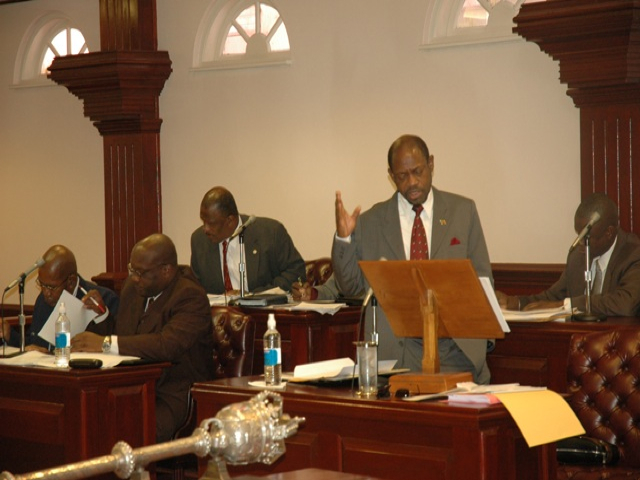 PM Douglas: "We can pass any law and we can win any debate in Parliament, because the Government of the Labour Administration is in fact a Majority Government"