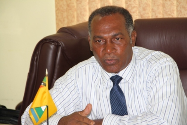 Honorable Vance Amory met with the Management of SKNA National Bank to discuss the finances of the Nevis Island Administration