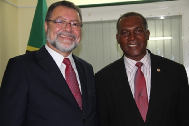 Nevis prepared to cooperate with Brazil, Premier Amory tells Brazilian Ambassador to SKN