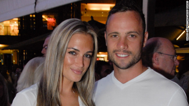 Oscar Pistorius’ girlfriend shot 4 times through bathroom door, official says