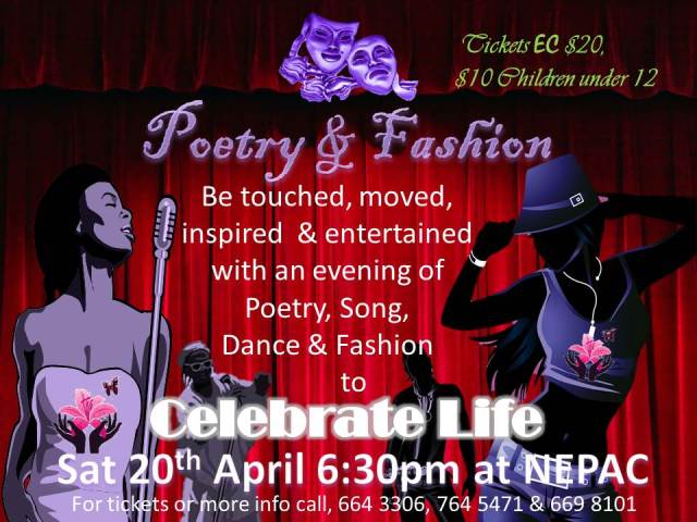 PRESS RELEASE: Pink Lily’s “Celebrate Life” benefit show will feature poetry and fashion
