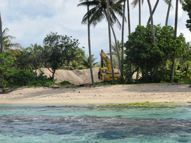Environment Minister hopeful concessions will help end illegal sand mining on Nevis