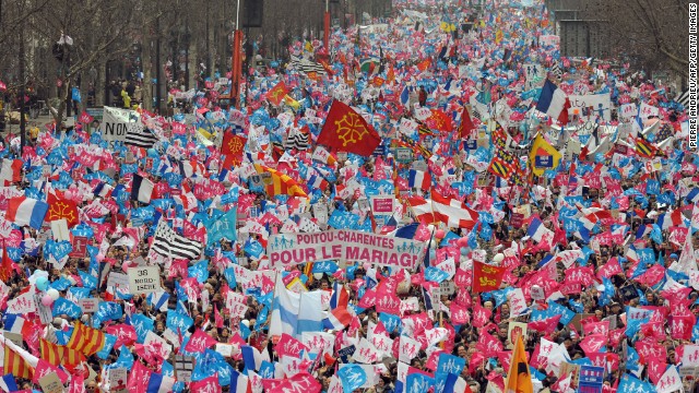 French Senate debates same-sex marriage bill