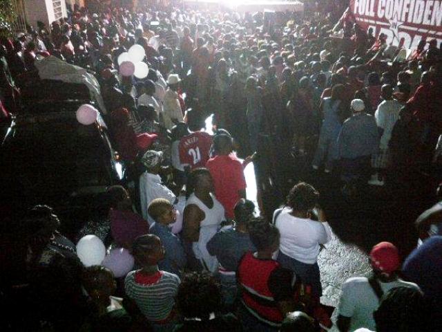 College student tells mammoth crowd: “this Labour Government deserves a lot of the praise”
