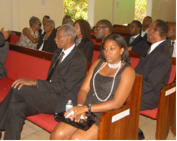 Hundreds attend funeral of the late Howell Richard Bramble