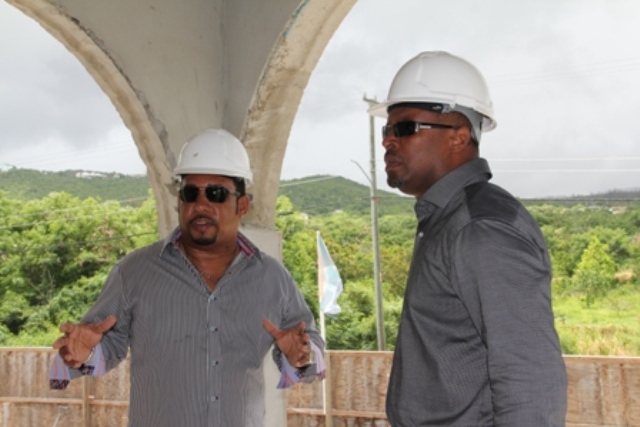 Nevis Minister visits ongoing private sector tourism projects; expresses satisfaction