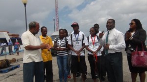 Nevis athletes and officials
