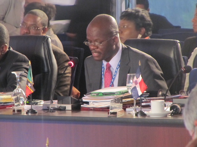 Foreign Minister Patrice Nisbett addresses 43rd Regular Session of the OAS General Assembly, applauds selection of the theme
