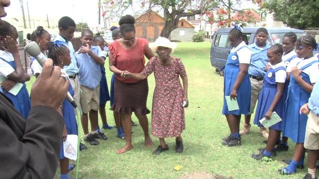 Centenarians Honoured With Trees during Family Month