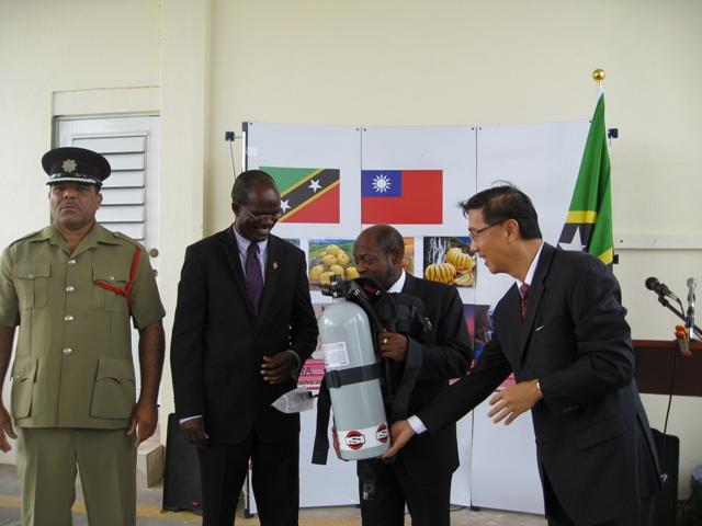Equipment handed over by Taiwan will fullfill urgent needs and demands
