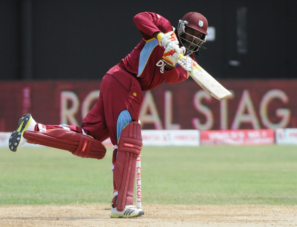 Powerful Gayle destroys Sri Lanka