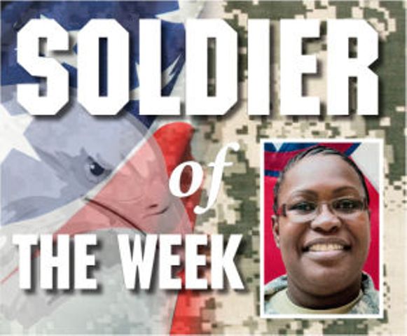 Kittitian born Alicia Lance is Third Army/ARCENT Soldier of the week
