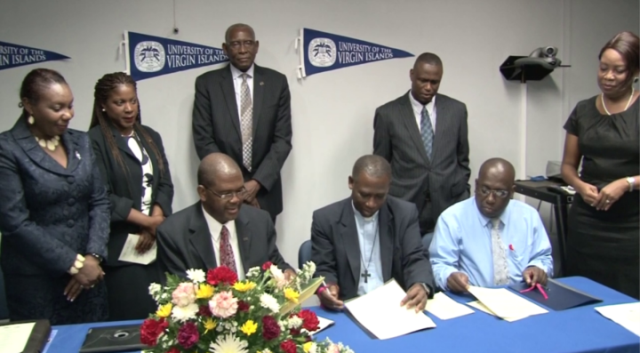 UVI and CFBC Memorandum of Understanding Officially Signed