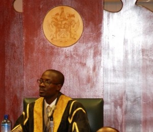 Speaker of the St. Kitts and Nevis National Assembly, the Hon. Curtis Martin