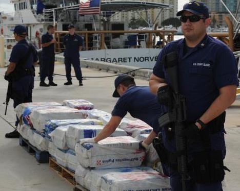 US Coast Guard offloads $35 million of cocaine following Caribbean interdiction
