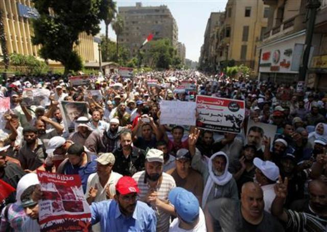Brotherhood holds protest day as Egypt cabinet starts work