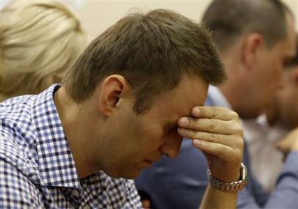 Russian opposition leader Navalny sentenced to five years jail