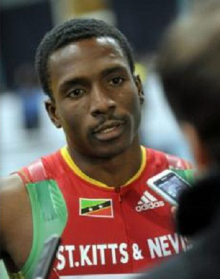 Congratulations to ANTOINE ADAMS who finished 3rd in his heat in 20.56.