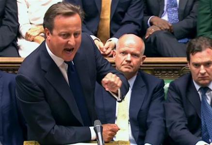 Britain says no to Syria intervention as U.S. considers actions