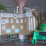 The contest display at Government Headquarters