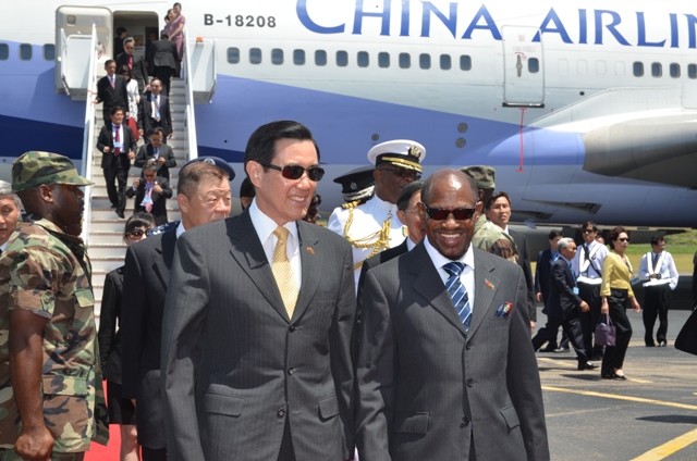PM Douglas thanks Nation for making President Ma’s visit successful
