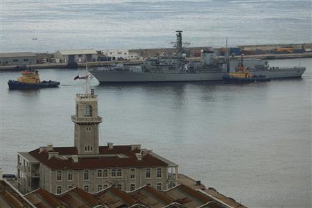British navy arrives in Gibraltar amid tension with Spain