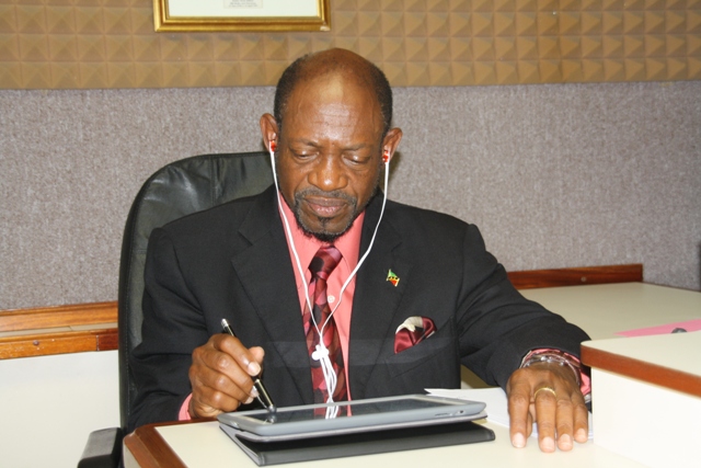 PM Douglas takes Jonel Powell to task for labelling as “trivia and a smokescreen” wide-spread public condemnation to remarks by Dr. Timothy Harris