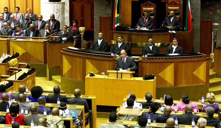 South Africa Court rules National Assembly Speaker cannot be compeled  to schedule a debate motion of no confidence